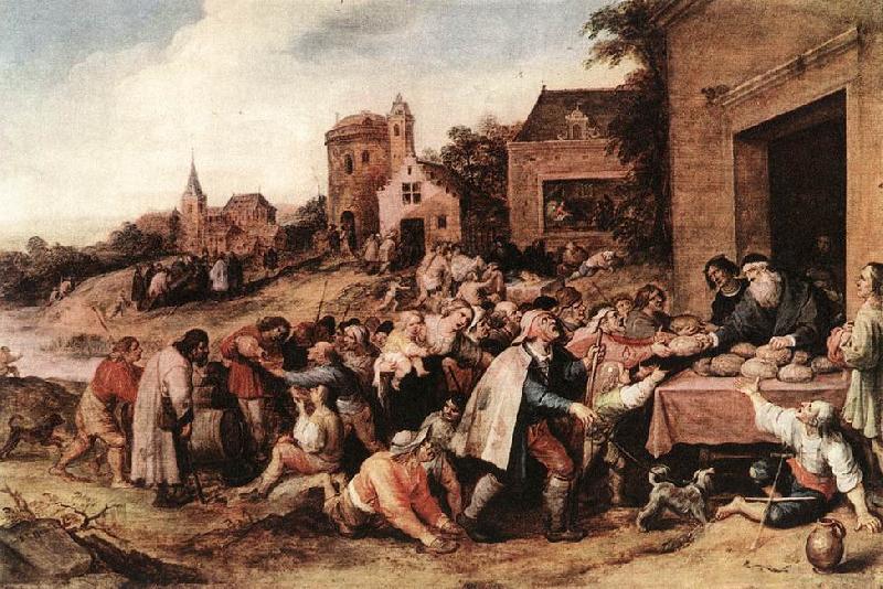 FRANCKEN, Ambrosius The Seven Acts of Mercy  dh oil painting image